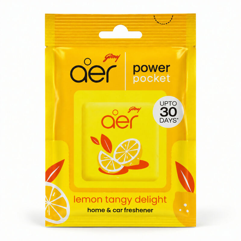 Godrej aer Power Pocket Lemon Tangy Delight Air Freshener