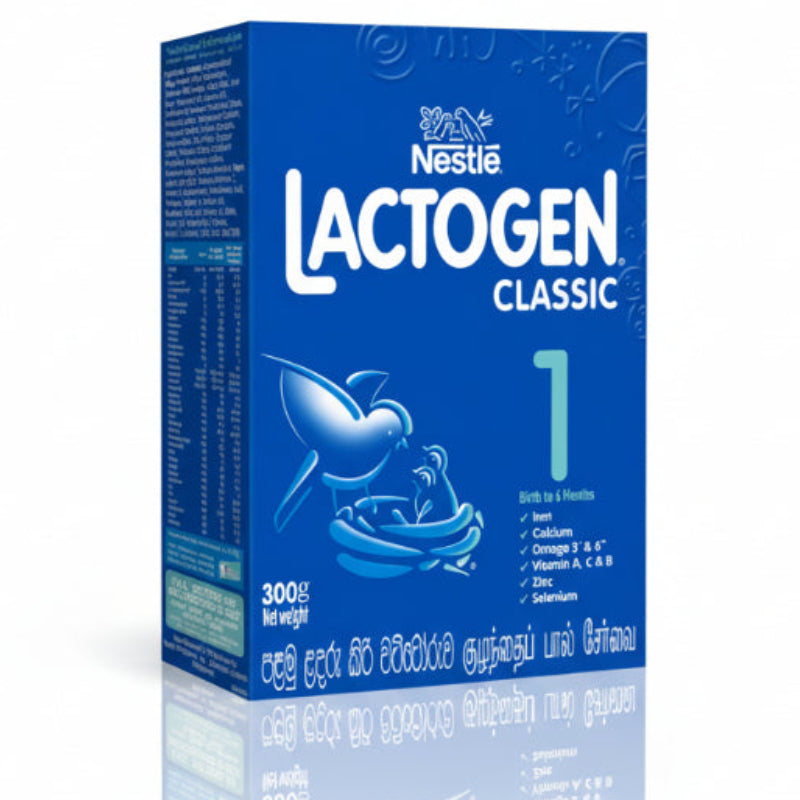 Nestle Lactogen Classic 1 Milk Powder - 300g