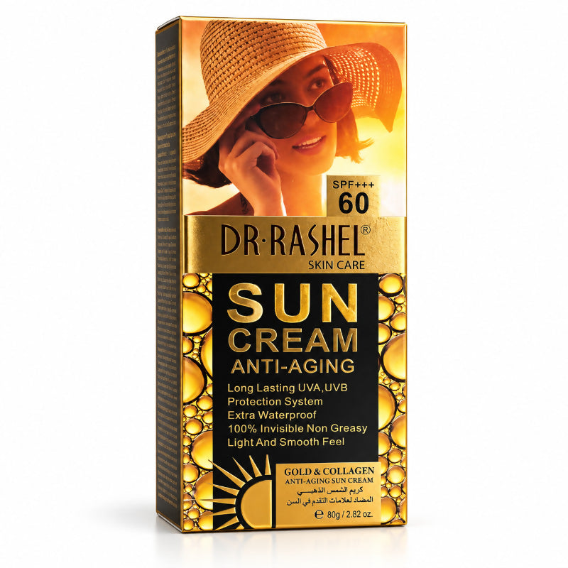 DR.RASHEL Gold & Collagen Anti-Aging Sun Cream SPF 60 – 80 g
