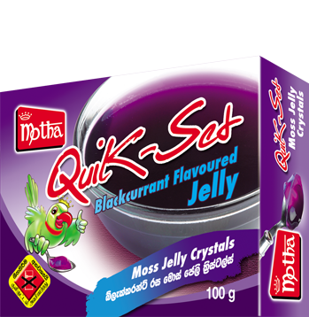 Motha Quik - Set Blackcurrant Flavoured Jelly