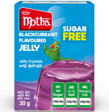 Motha Blackcurrant Flavoured Jelly (SUGAR FREE)