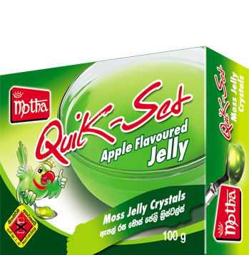 Motha Quik - Set Apple Flavoured Jelly