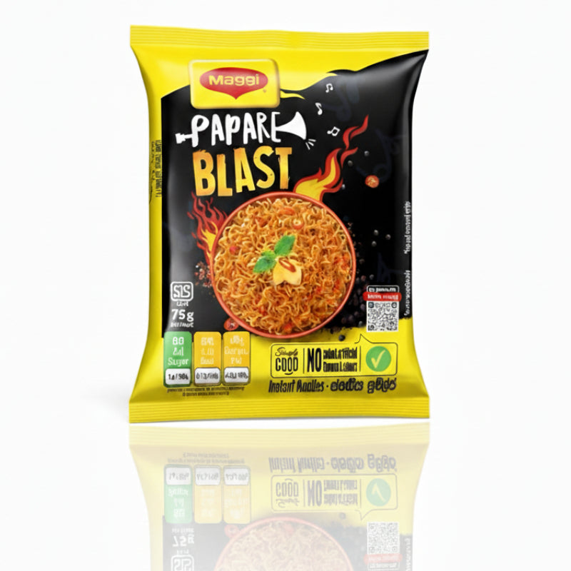 மேகி பப்பேர் ப்ளாஸ்ட் மிளகாய் சுவை உடனடி நூடுல்ஸ்