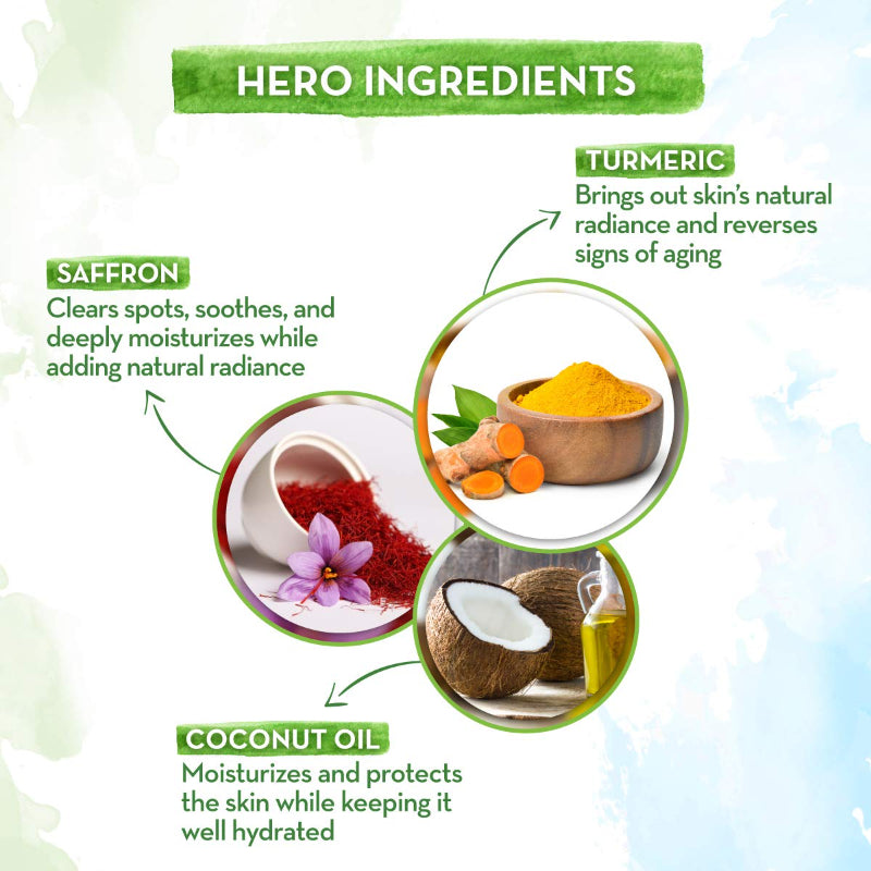 Mamaearth Ubtan Face Wash with Turmeric & Saffron for Tan Removal – 100ml