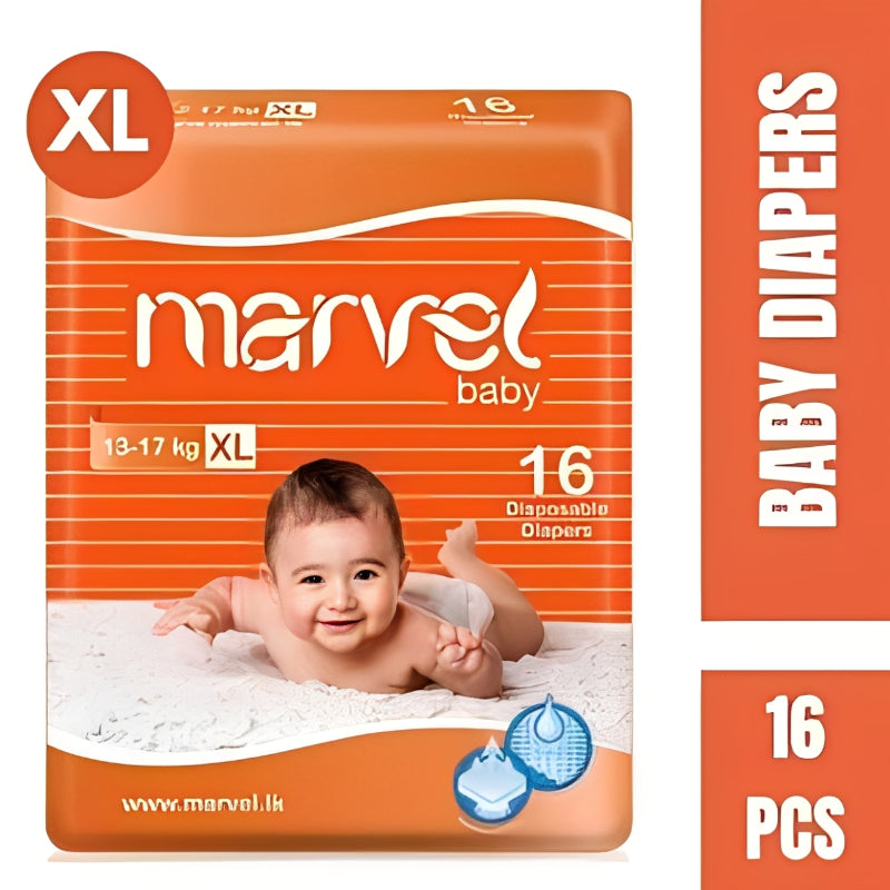மார்வெல் பேபி டயப்பர்ஸ் பாம்பர்ஸ் - 16 பிசிக்கள்