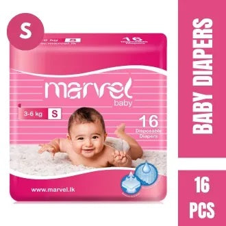 Marvel Baby Diapers  16pcs