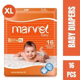 Marvel Baby Diapers  16pcs