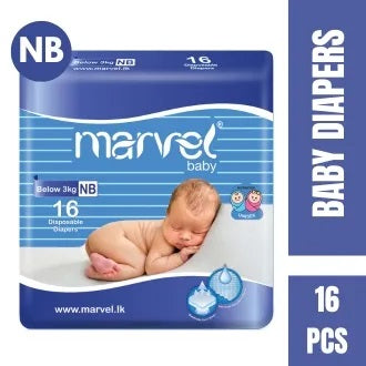 Marvel Baby Diapers  16pcs
