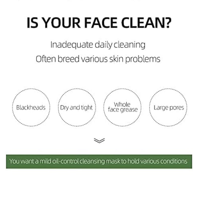 மெங்சிகி கிரீன் மாஸ்க் ஸ்டிக் - கிரீன் டீ ஆயில் கண்ட்ரோல் க்ளென்சிங் சாலிட் மாஸ்க் - 40 கிராம்