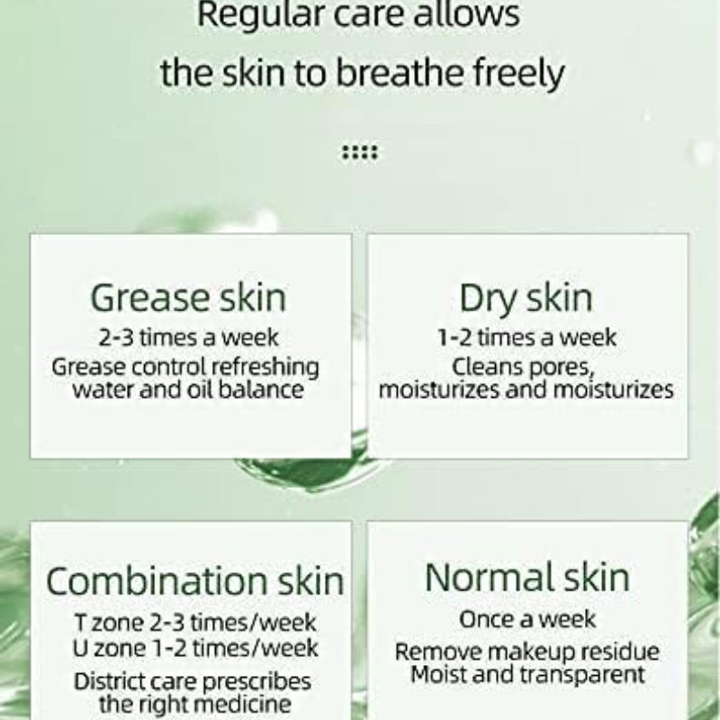 மெங்சிகி கிரீன் மாஸ்க் ஸ்டிக் - கிரீன் டீ ஆயில் கண்ட்ரோல் க்ளென்சிங் சாலிட் மாஸ்க் - 40 கிராம்