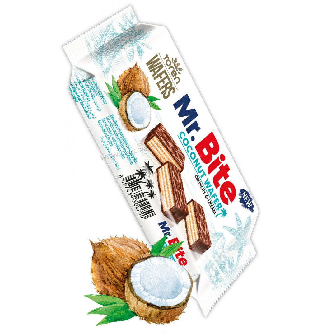 Mr.Bite Coconut Cream Chocolate - 38g