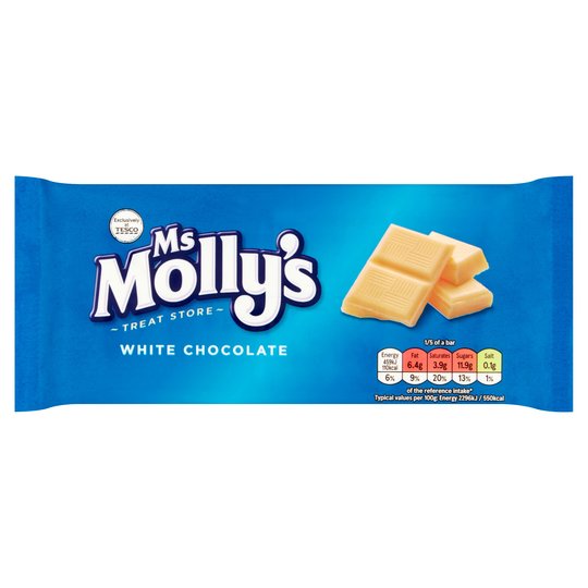 Ms Molly’s White Chocolate - 100g
