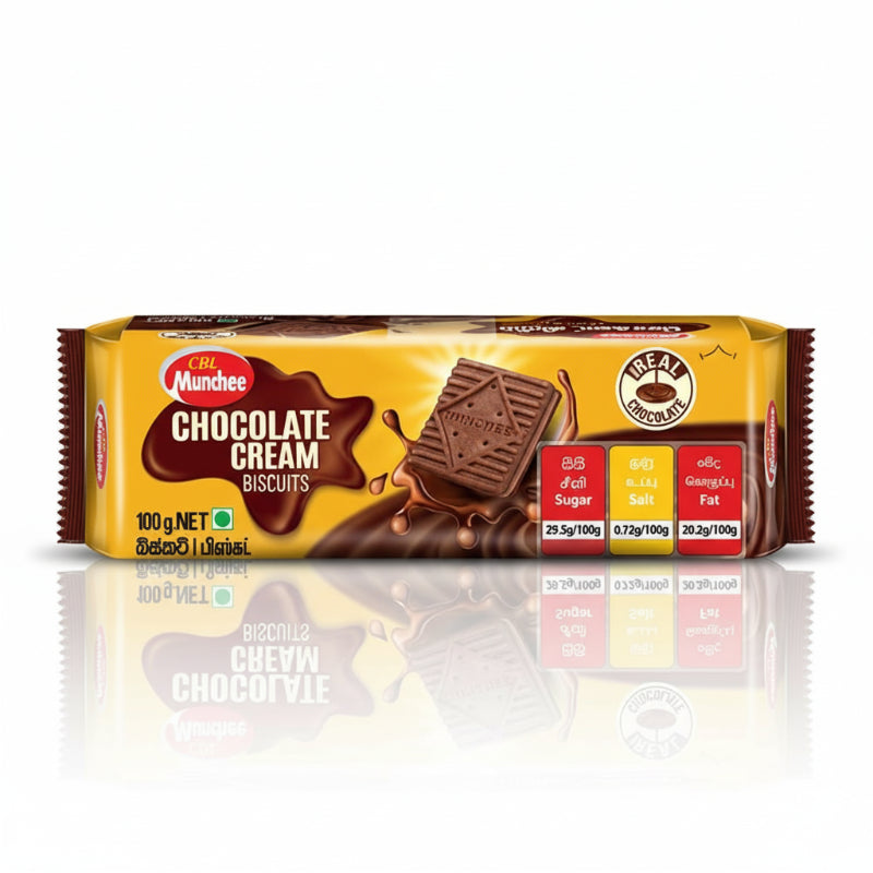 Munchee Chocolate Cream Biscuits