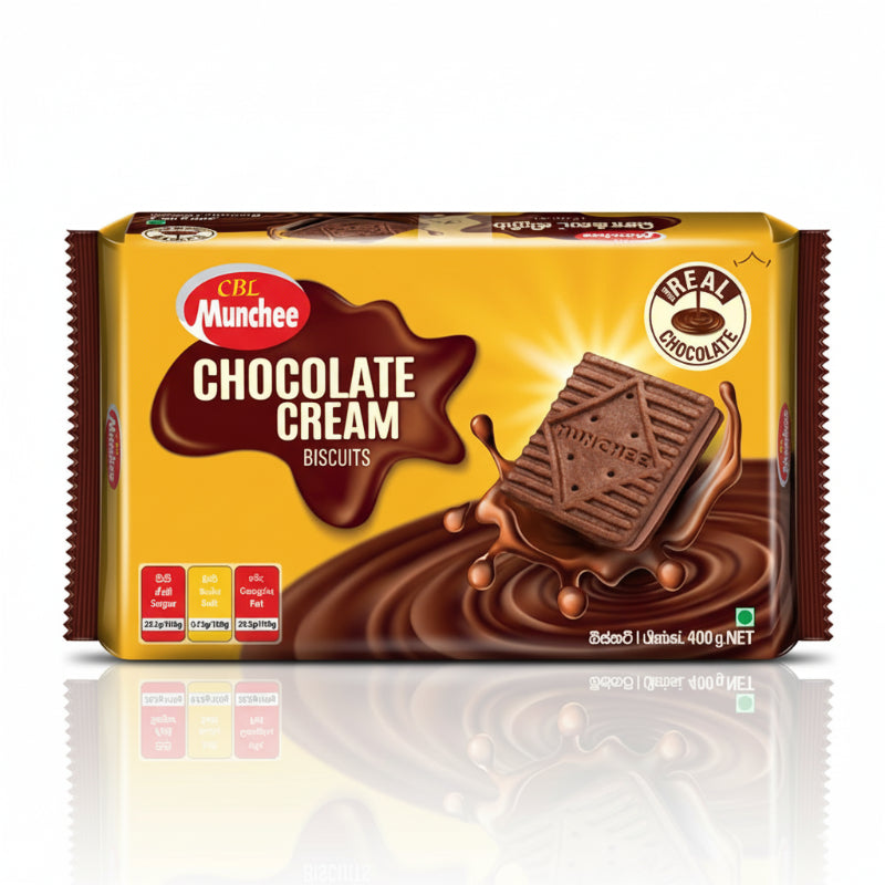 Munchee Chocolate Cream Biscuits
