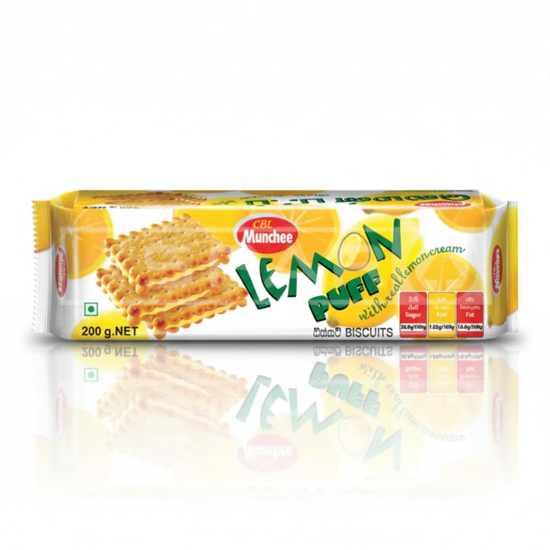 Munchee Lemon Puff Biscuits