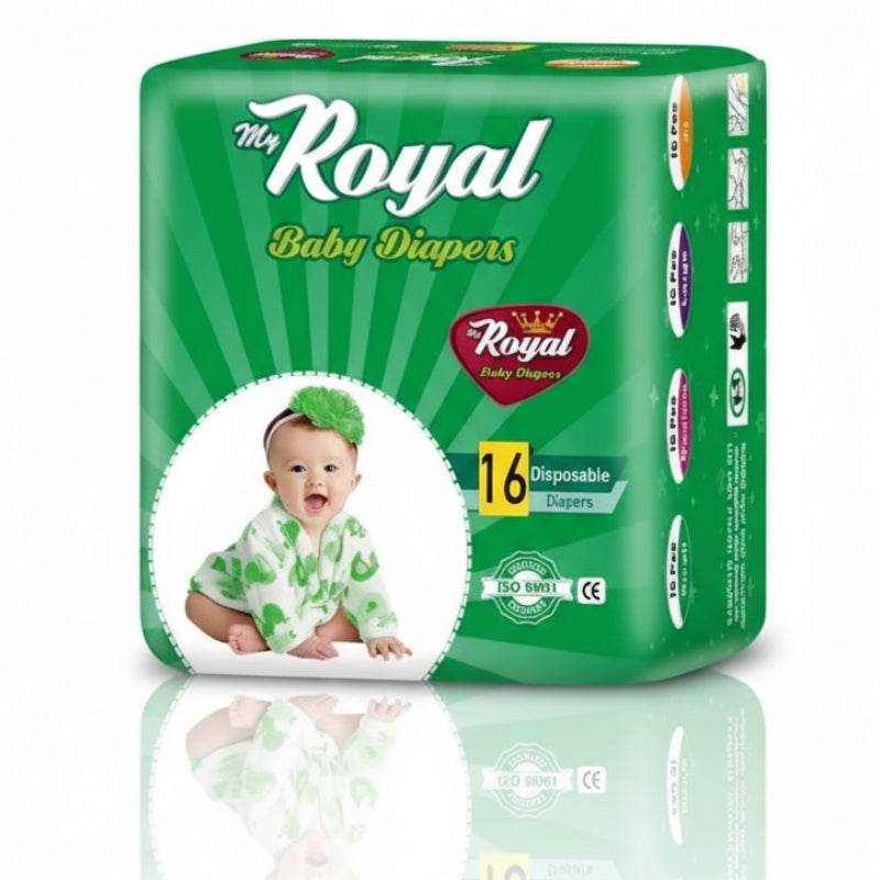 My Royal Tape Baby Diapers Pampers - 16pcs