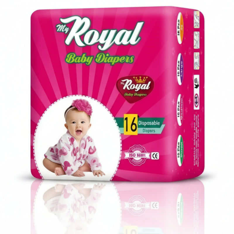 My Royal Tape Baby Diapers Pampers - 16pcs