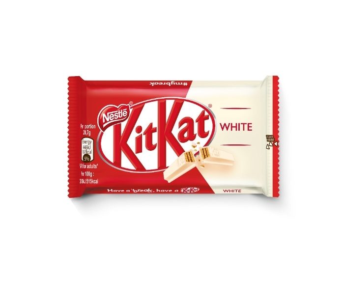 KitKat 4 fingers White Chocolate Bar - 41.5g