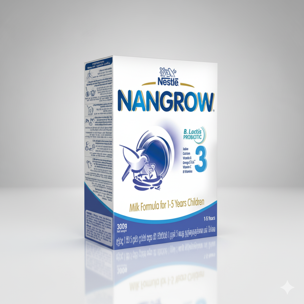Nestle NANGROW 3 Milk Formula for 1-5 Years Children - 300g