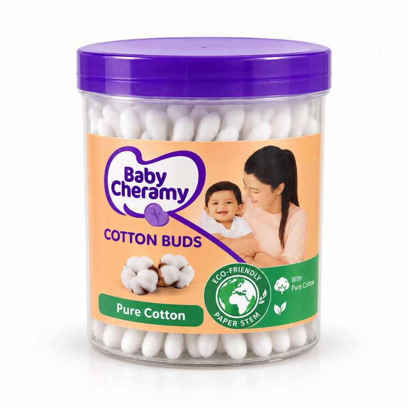 Baby Cheramy Cotton Buds – Pure Cotton with Paper Stems (Copy)