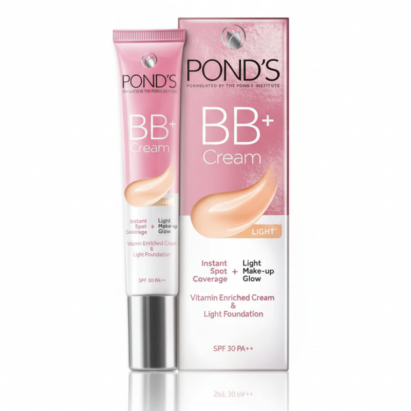 POND'S BB+ Cream, Instant Spot Coverage + Natural Glow (LIGHT) - 18g