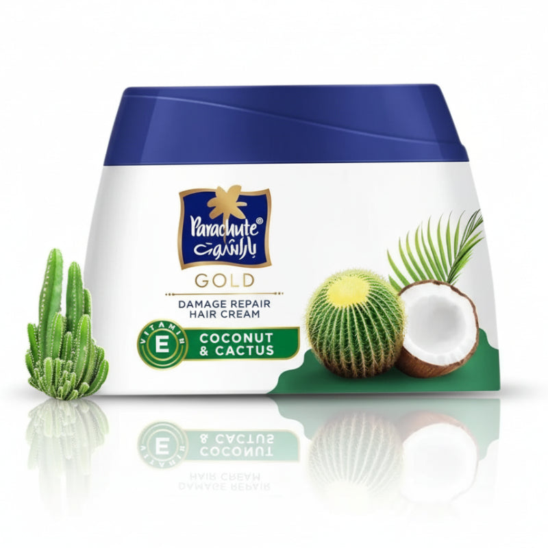Parachute Gold Damage Repair Hair Cream – Coconut & Cactus - 140ml