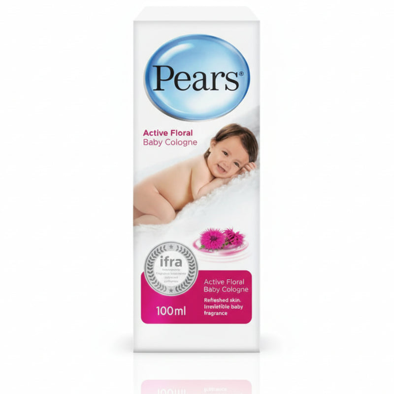 Pears Active Floral Baby Cologne - 100ml