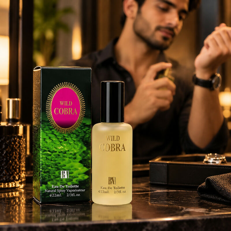 WILD COBRA Eau de Toilette Perfume Spray – 22ml