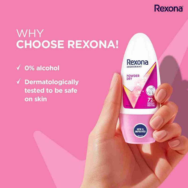Rexona Deodorant Powder Dry Roll-On