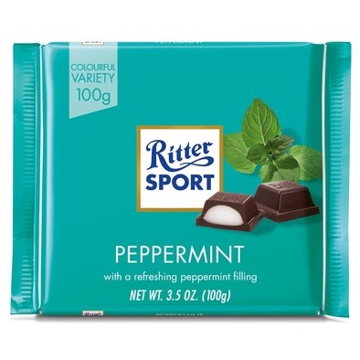 Ritter Sport Peppermint Chocolate - 100g