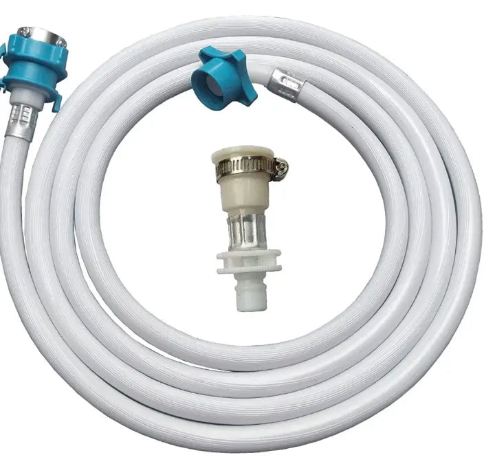 இன்லெட் ஹோஸ் வித் டேப் அடாப்டர் வாஷிங் மெஷின் முழு தானியங்கி 1.5 மீட்டர் - 1 பிசிக்கள்