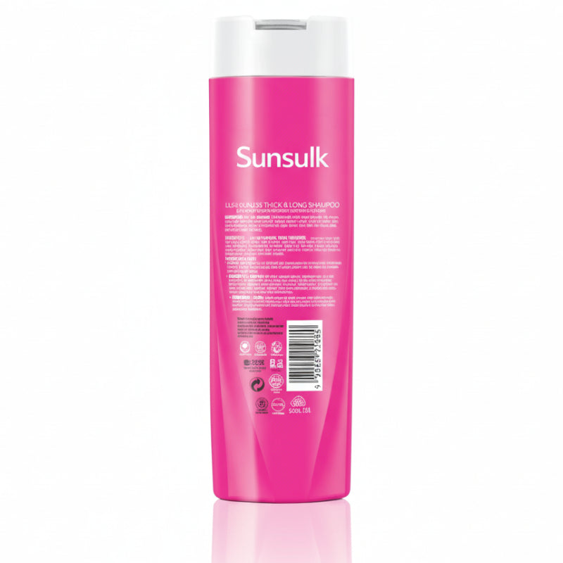 சன்சில்க் லஸ்சியஸ்லி திக் &amp; லாங் ஷாம்பு - 180 மிலி