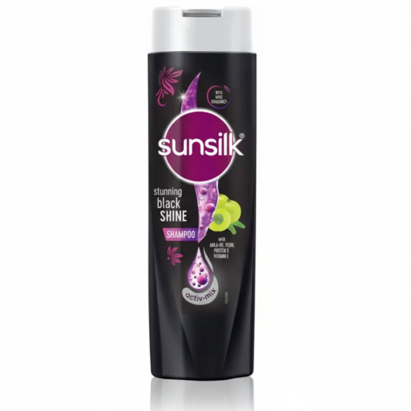 Sunsilk Stunning Black Shine Shampoo - 180ml