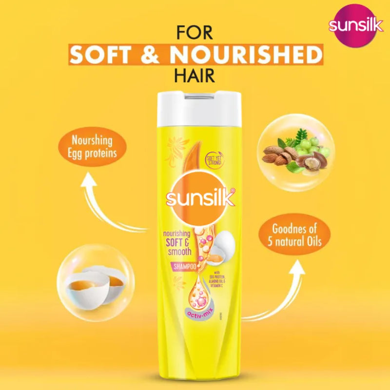 Sunsilk Soft & Smooth Shampoo - 180ml