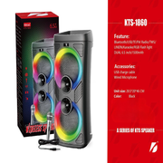 KBroad KTS-1860 Portable Bluetooth Speaker with Mic