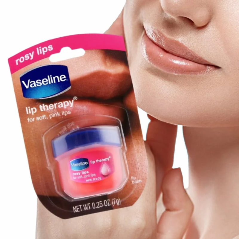Vaseline Lip Therapy Rosy Lips For Soft Pink Lips - 7g