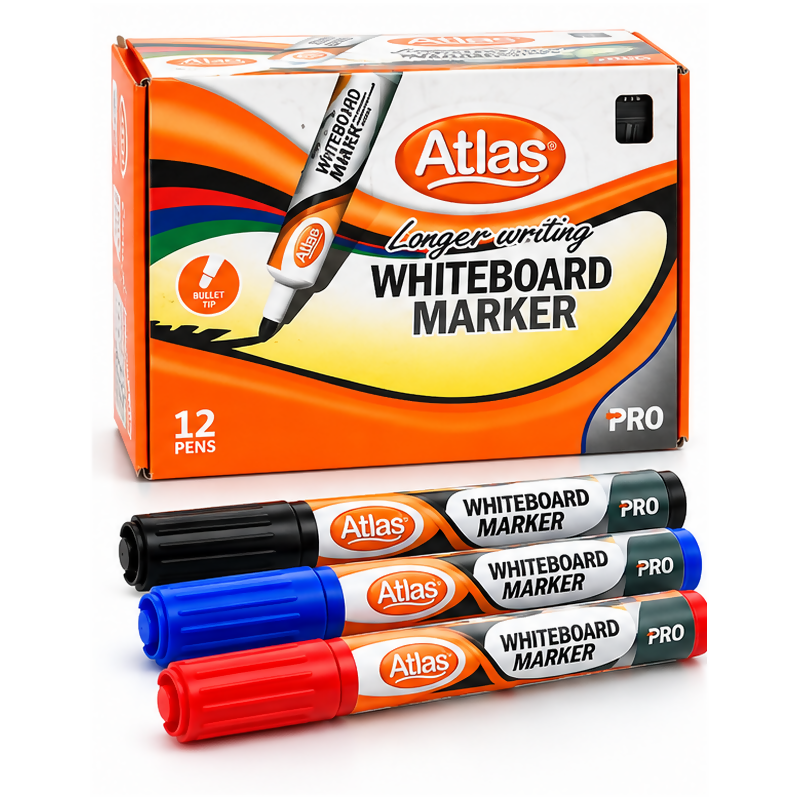 Atlas PRO Whiteboard Marker – Bullet Tip