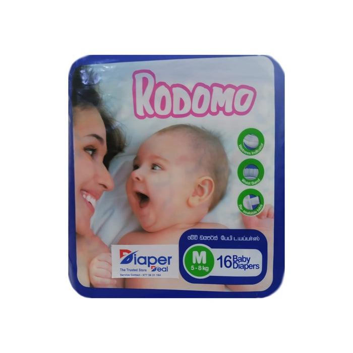 Rodomo Baby Diapers Pampers - 16pcs