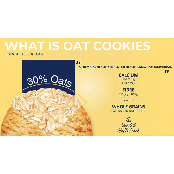 Munchee Oats Cookies - 125g