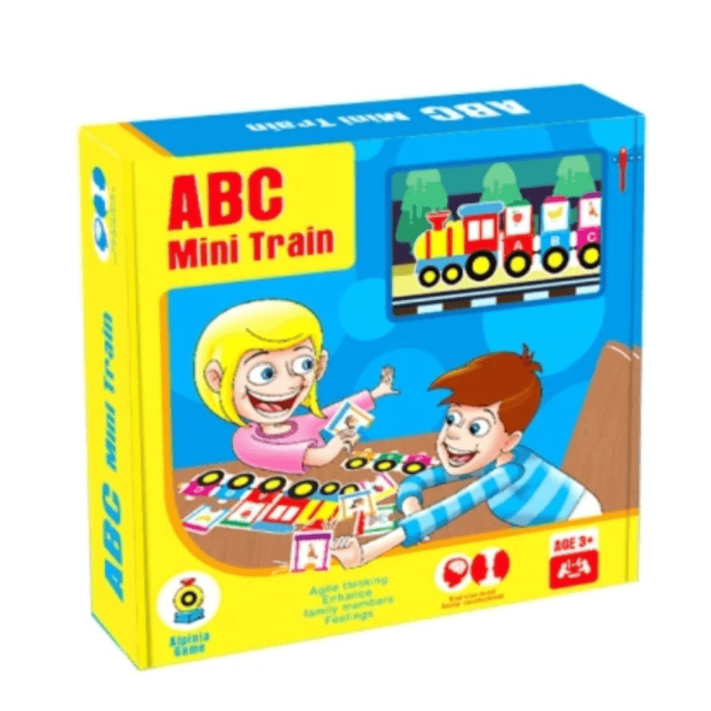 ABC Mini Train Puzzle Game