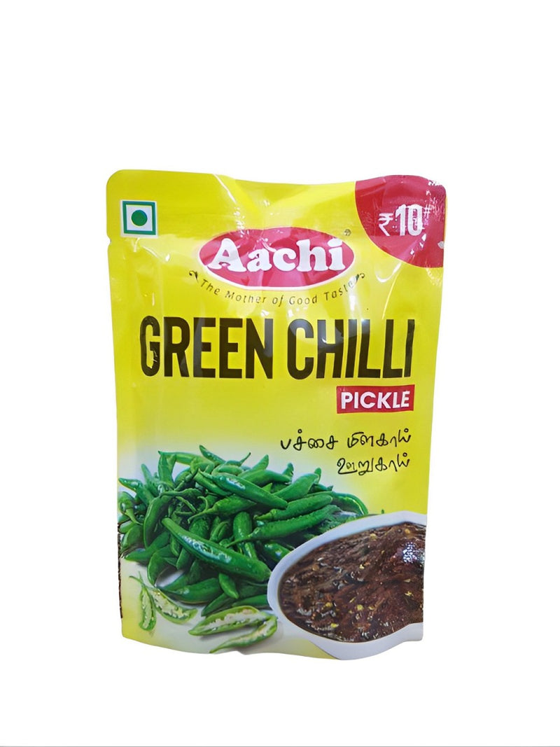 Aachi Green Chilli Pickle -50g