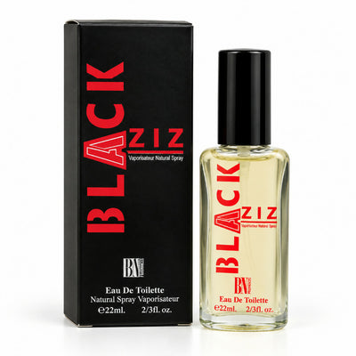 BLACK AZIZ Eau de Toilette Perfume Spray – 22ml