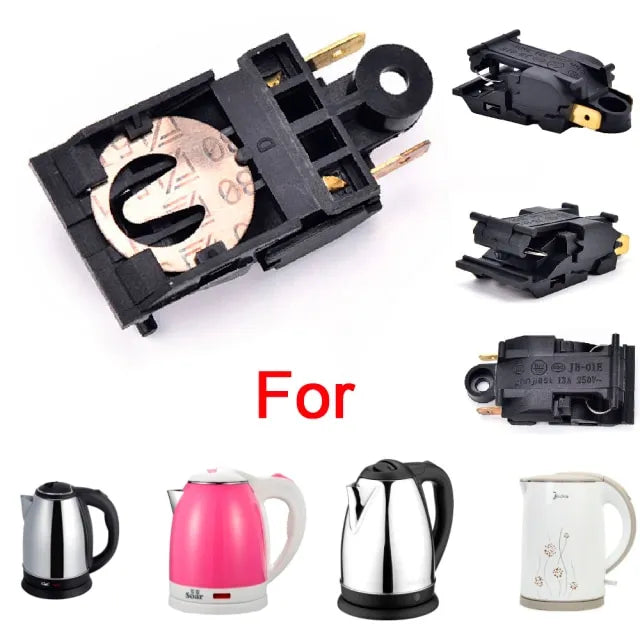 Electric Kettle Parts Standard 13A Thermostat Switch Universal Replacement - 1Pcs