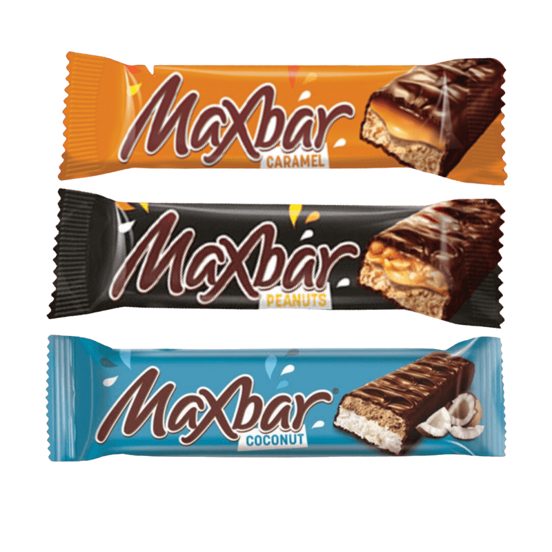 Maxbar Mix Chocolate 40g - 3Pcs