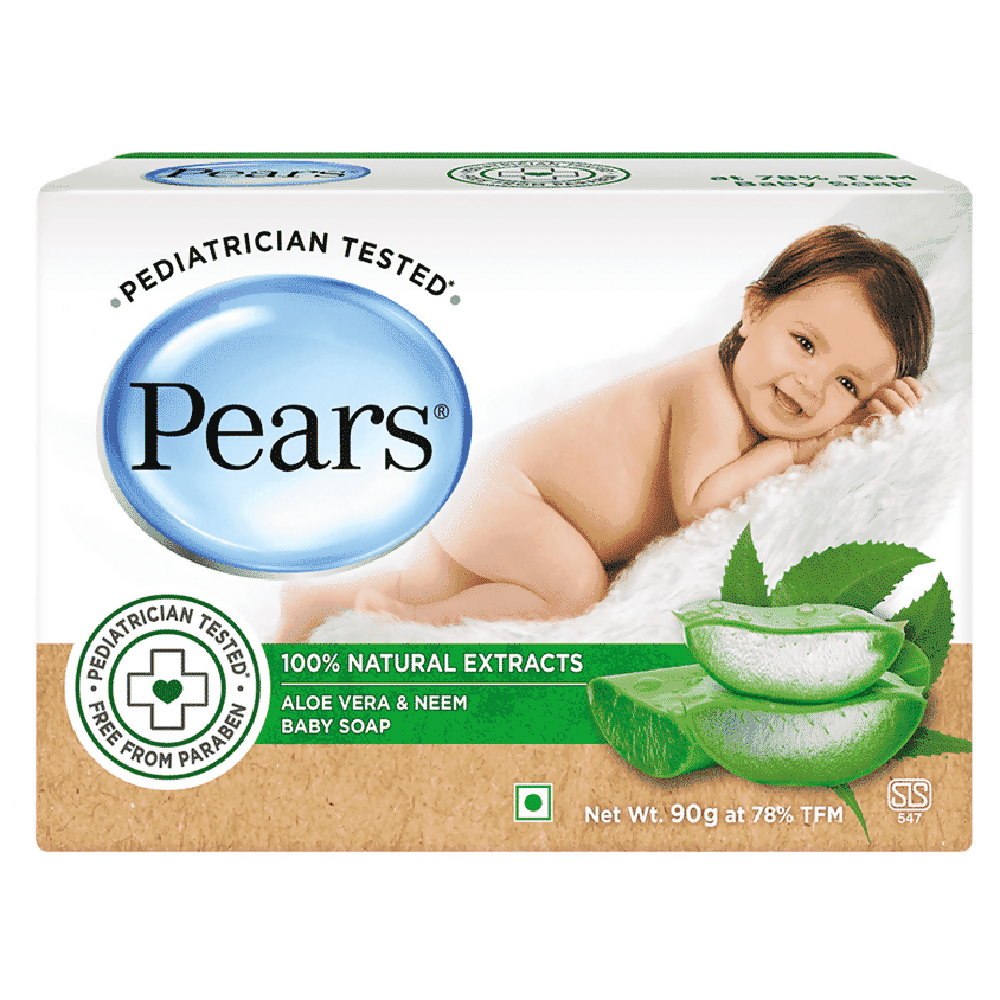 Pears Aloe Vera & Neem Baby Soap - 70g