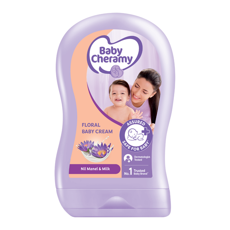 Baby Cheramy Nil Manel & Milk Floral Baby Cream