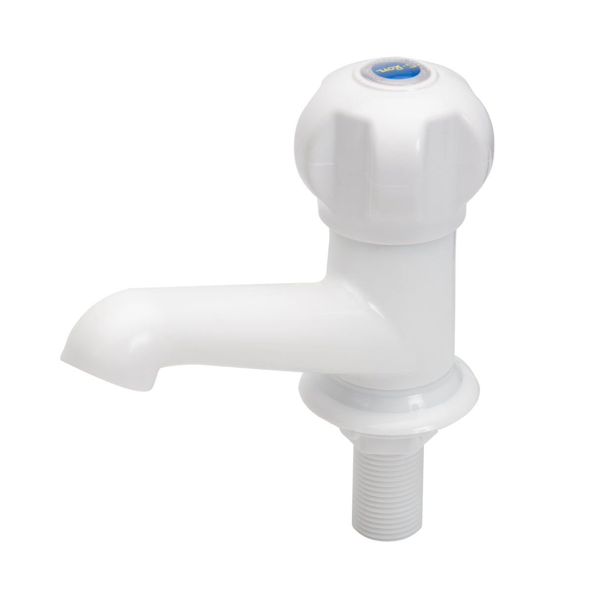 Basin Pillar Tap White