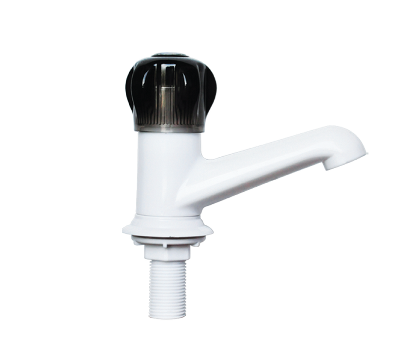 Basin Pillar Tap Black