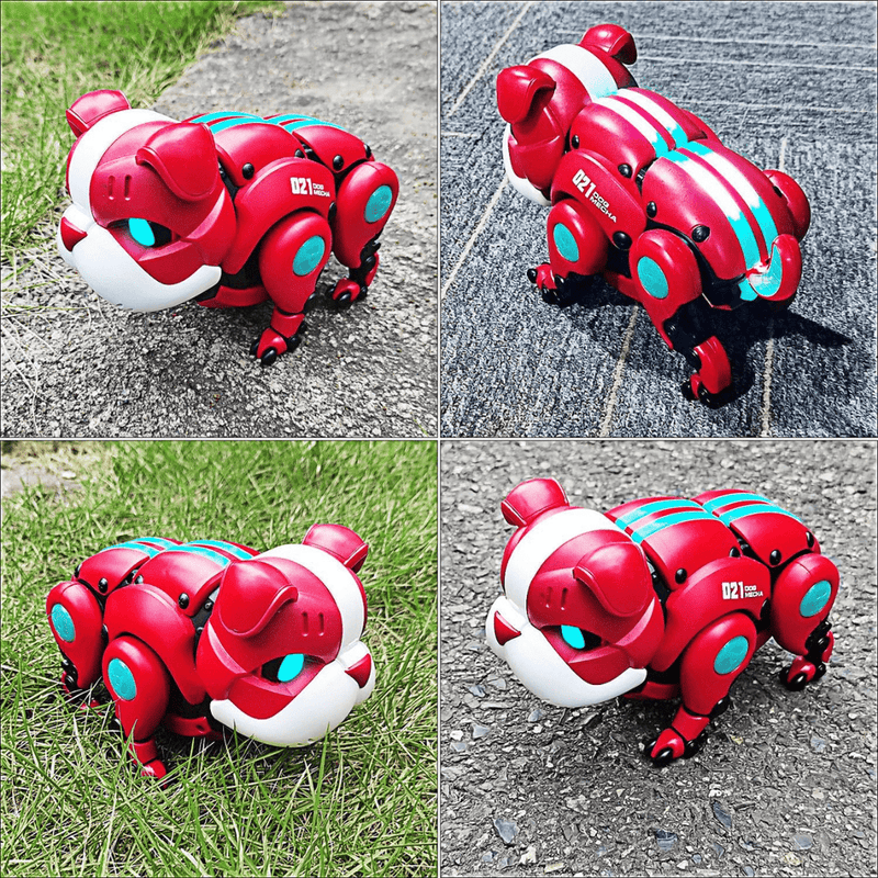 Battery Operated Animal Robot Dog - GREEN