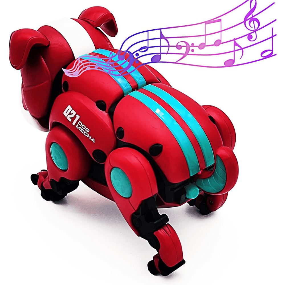 பேட்டரி மூலம் இயக்கப்படும் விலங்கு ரோபோ நாய் - பச்சை